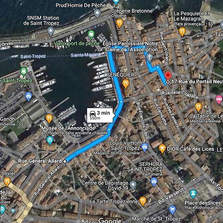 Le caillou à la Ponche St Tropez Lejlighed Saint-Tropez Eksteriør billede